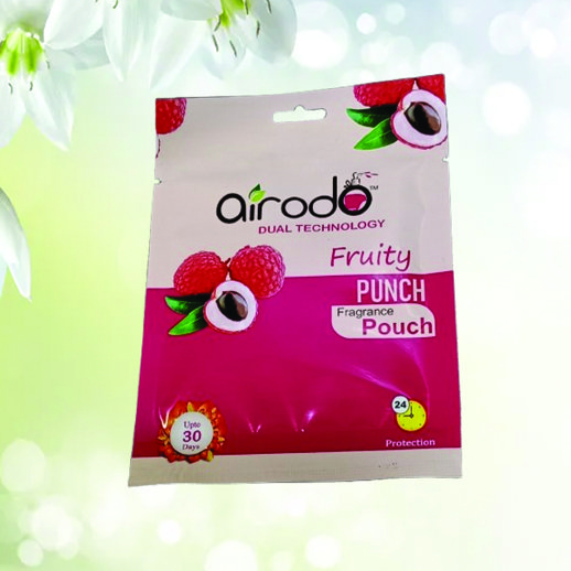 AIRODO Air Freshener Fruit Punch Pocket Gel